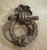 19th Century English Cast Iron Door Knocker, the Wreath of Victory For Sale - Image 10 of 14