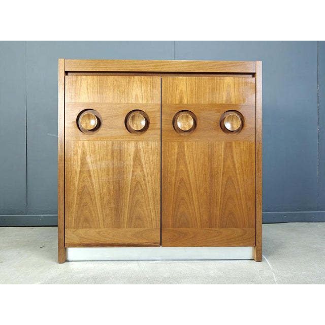 Vintage Brutalist Bar Cabinet, 1970s For Sale - Image 10 of 11