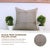 Add a touch of handcrafted elegance to your space with Fabdivine’s gul mohar block print cushion cover. Made from pure...