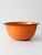 Mid 20th Century Orange Enamelware Bowl For Sale - Image 12 of 13