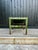 This metal side/coffee table features a unique green patina finish, adding an industrial design element to any space. Its...