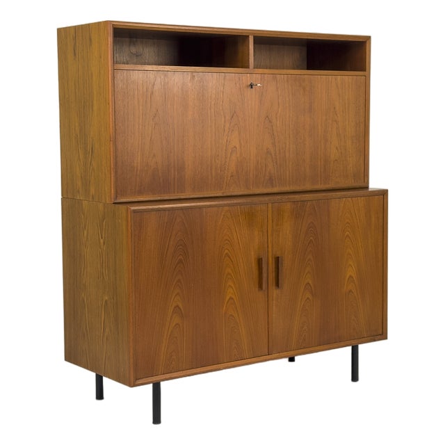 Teak Bar Cabinet from BBM Bjerringbro, 1960s For Sale