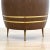 Vintage 1960s Barrel Shaped Dry Bar Liquor Cabinet For Sale - Image 4 of 12