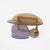 Architectural Sculptural Murano Glass and Brass Wall Sconces, Italy, 2000s, Set of 2 For Sale - Image 6 of 10