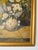 1980s Vintage Impressionist Floral Still Life Oil on Board Painting, Signed, Framed For Sale - Image 9 of 12