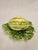 De Sarreguemines Antique Majolica Melon on Leaf Dish in the Style of Sarreguemines For Sale - Image 4 of 13