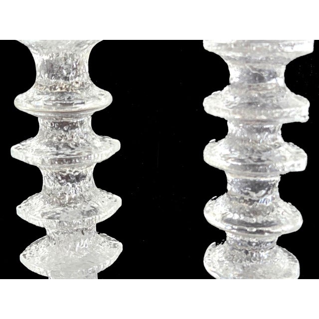 1970s 1970s Timo Sarpaneva Iittala "Festivo" Candle Holders, Set of 2 For Sale - Image 5 of 8