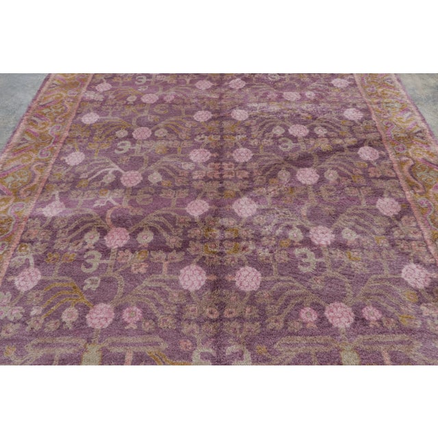 Hand-knotted in luxurious mohair, this 8x10 contemporary rug is a refined addition to Rug & Kilim’s Modern Classics...