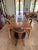 Mid-Century Modern 1970s John Widdicomb Mid-Century Modern Burl Wood Extension Dining Table. Refinished. For Sale - Image 3 of 11