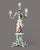 Mid-19th Century Porcelain Figural Candelabra with Cricket Players from Sitzendorf For Sale - Image 10 of 13