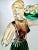 1960s Pair of Tall Mid 20th Century Gilded Murano Art Glass Figures by Gino Fort For Sale - Image 5 of 13