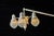 Antique Harry J. Bosworth Dental Lamp With Holophane Shades For Sale In Chicago - Image 6 of 11