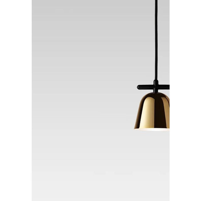 Golden Lighto T Pe Glossy Suspension Lamp by Jaime Hayon for Parachilna For Sale - Image 3 of 11
