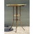 Vintage Greek Key Brass and Onyx Accent Table For Sale In West Palm - Image 6 of 12