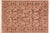 Taupe Art Nouveau 1990's Pak-Persian Taupe/Rust Wool Rug - 6'2'' X 9'5'' For Sale - Image 8 of 9