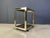 Metal Italian Brass and Chrome Drinks Trolley, 1970s For Sale - Image 7 of 11