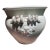 Large Tuscan White Terracotta Planter Cachepot For Sale
