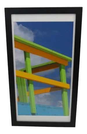 "Lifeguard Stand at South Beach Miami" Print
