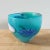 Mid-Century Modern Vintage Mouth Blown Glass Bowl With Millefiori in Blue For Sale - Image 3 of 7