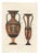 Albert Genick, Greek Amphorae with Classical Figures Double-Page, 1883, Lithograph For Sale