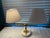 2010s Authentic Jonathan Adler Milano Brass & Carrara Marble 2-Arm Lamp For Sale - Image 5 of 17