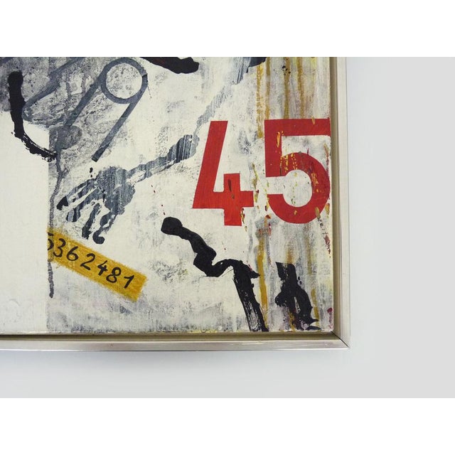 1990s Bent Karl Jacobsen, Composition, 1995, Oil on Canvas For Sale - Image 5 of 9