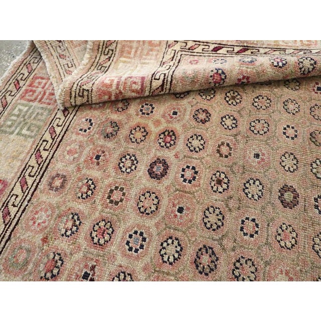 Galerie Shabab Collection Early 20th Century Indian Agra Rug For Sale - Image 9 of 9