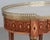 19th Century Louis XVI Style Oval Marquetry Gueridon Table For Sale - Image 9 of 11