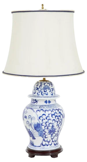 Decorative Ginger Jar Table Lamp, 1970s