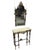 Antique Oscar Bach Style Console Table With Mirror For Sale In Chicago - Image 6 of 12