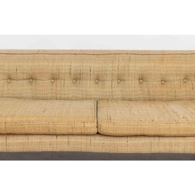 Dunbar Berne Edward Wormley for Dunbar Bracket Back Sofa For Sale - Image 4 of 8
