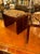 Early 21st Century Pair of Italian Art Deco Style Walnut Veneer Benches For Sale - Image 5 of 6