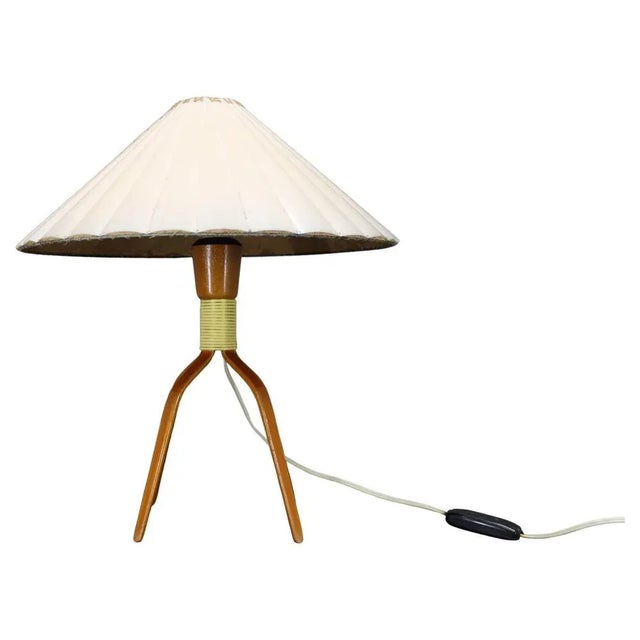Wooden Table Lamp, Former Czechoslovakia, 1960s For Sale - Image 16 of 16
