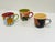 Figurative Vintage Droll Designs Hand Painted Ceramic Teacups - Set of 3 For Sale - Image 3 of 14