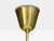 1940s Mid-Century Modern Hans Bergstrom Attr, Pendant Light, Brass, Glass For Sale - Image 10 of 10