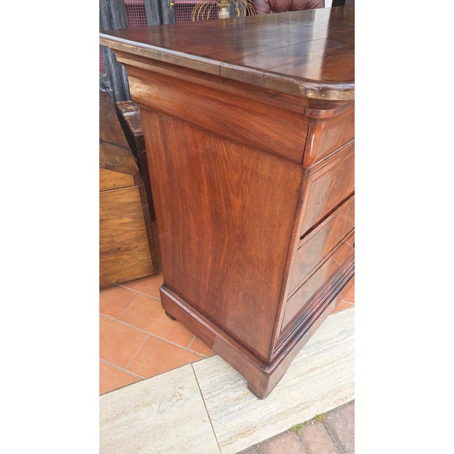 French Louis Philippe Style Chest of Drawers For Sale - Image 3 of 7
