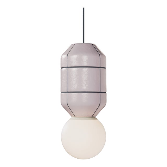 Ceramic Base Pendant Lamp by Svitanok For Sale