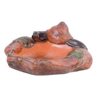 Ceramic Bowl with Snail from Ipsens Enke, Denmark, 1920s For Sale