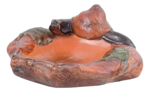 Ceramic Bowl with Snail from Ipsens Enke, Denmark, 1920s