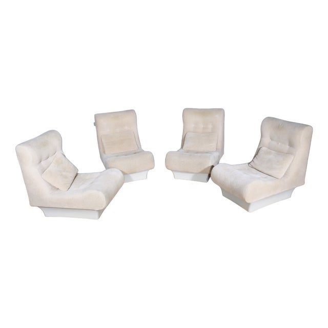 German Softalette Module Sofa Set by Otto Zapf for Vitsœ, 1960s, 4er Set, Set of 4 For Sale