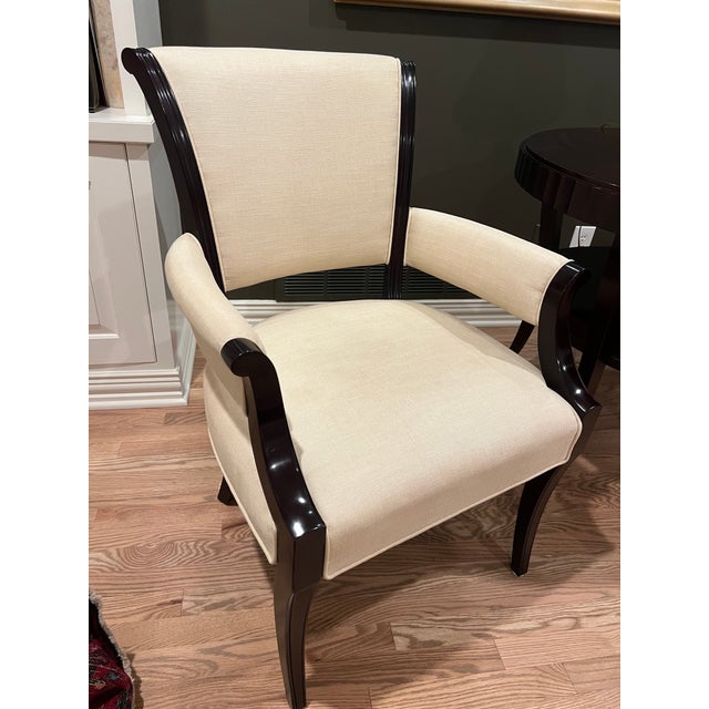 2000 - 2009 Barbara Barry for Baker Furniture Side Chairs - Pair For Sale - Image 5 of 5