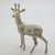 Vintage Italian Handmade Silver 800 Deer Fawn Figurine, 1970s For Sale - Image 3 of 10