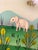 Mid 20th Century Mid 20th Century Arturo Alcala Mexican Folk Art Painting – Landscape With Birds, Owls, Elephants For Sale - Image 5 of 15
