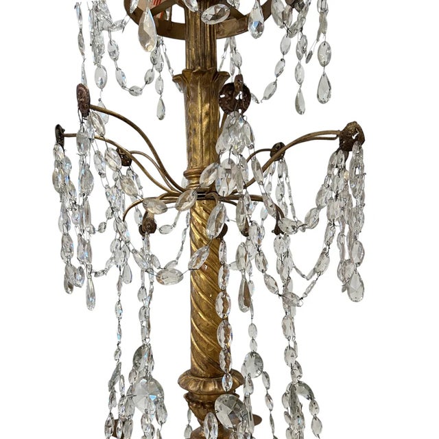 Italian 18th Century Genoa Genovese Chandelier For Sale - Image 3 of 8