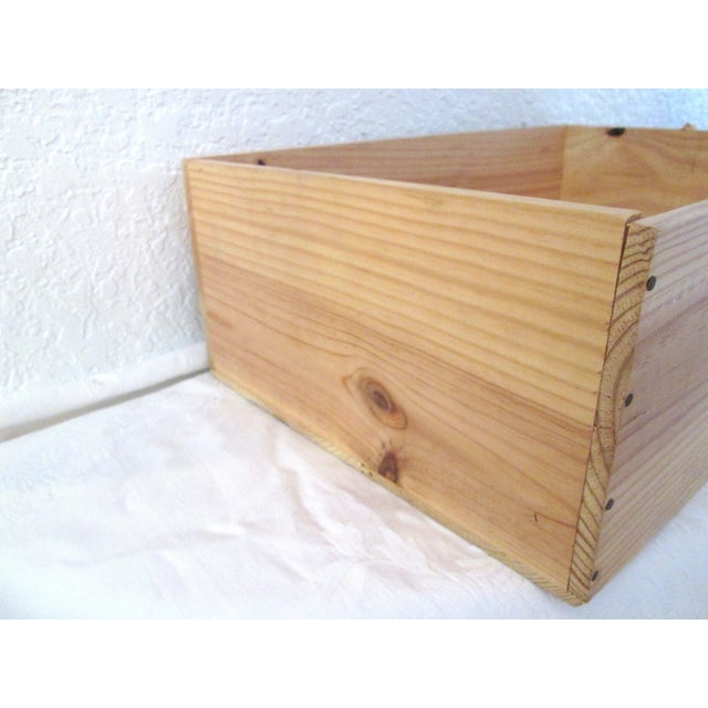 French Chateau Lanessan Wine Crate Chairish