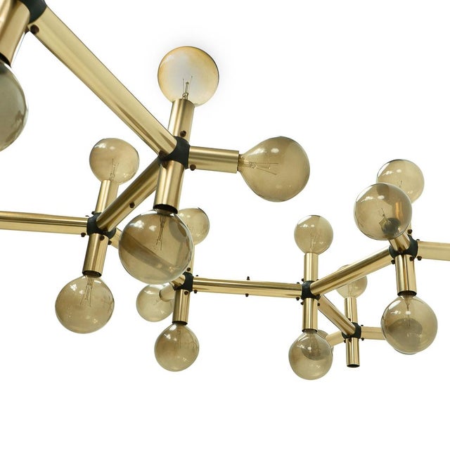 Atomic Ceiling Lamp by Haussmann for Swisslamps International, 1960s For Sale - Image 12 of 16