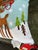 Vintage Christmas Reindeer Pillow With Bells For Sale In West Palm - Image 6 of 6