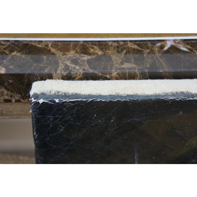 Late 20th Century Vintage Oil Painting Self Portrait After Rembrandt Canvas Signed 16" For Sale - Image 5 of 10