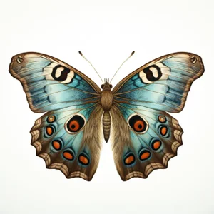 18" X 18" 'Butterfly' - Original Botanical Fine Art Print, Unframed