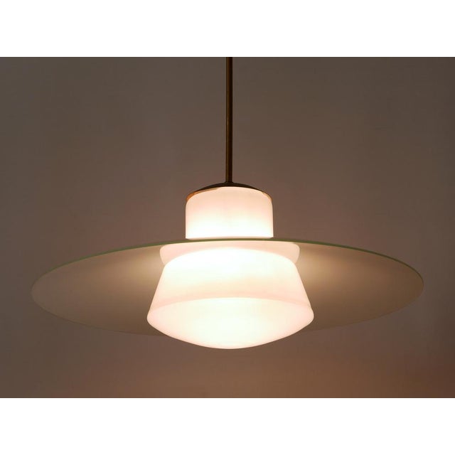 1950s Mid-Century Modern Pendant Lamp by Wolfgang Tümpel for Doria, Germany, 1950s For Sale - Image 5 of 18